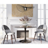 Buy Round Fiberglass Tulipa Table - 120cm Black 15418 - prices