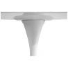 Buy Round Fiberglass Tulipa Table - 110cm White 29845 in the United Kingdom