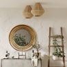 Buy Ceiling Lamp - Boho Bali Ceiling Light - Memu Aged Gold 60679 in the United Kingdom