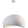Buy Resin Pendant Lamp - 40CM - Moon White 60671 - in the UK