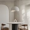 Buy Resin Pendant Lamp - 50CM - Moon White 60672 - prices