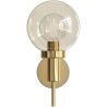 Buy Golden Wall Lamp - Sconce - Reine Aged Gold 60665 - in the UK