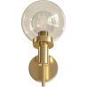 Buy Golden Wall Lamp - Sconce - Reine Aged Gold 60665 - in the UK