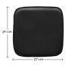 Buy Cushion for Square Stool - Faux Leather - Bistrot  Light brown 61221 home delivery