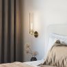 Buy Wall Sconce Candlestick Lamp - Gold - Pryi Aged Gold 60669 in the United Kingdom