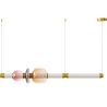 Buy Crystal Pendant Lamp - LED - Banton 100 CM Pink 61255 home delivery