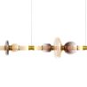 Buy Crystal Pendant Lamp - LED - Banton 120 CM Multicolour 61256 - in the UK
