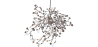 Buy Hanging Steel Lamp -  Spring Silver 61261 with a guarantee