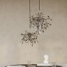 Buy Hanging Steel Lamp -  Spring Silver 61261 - in the UK