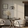 Buy Crystal Pendant Lamp - Modern Design - Monai Amber 61266 in the United Kingdom