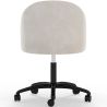 Buy Upholstered Office Chair - Velvet - Bennet Beige 61272 - in the UK