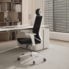 Buy Ergonomic Office Chair with Wheels and Armrests - Sembra Black 61280 at MyFaktory