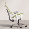 Buy Ergonomic Office Chair with Wheels and Armrests - Techas Green 61281 - in the UK