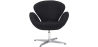 Buy Armchair with armrests - Fabric upholstery - Svinia Black 13662 in the United Kingdom