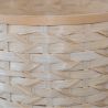 Buy Round Floor Planter - Boho Style - Rustico Natural 61244 with a guarantee