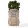 Buy Round Floor Planter - Boho Style - Gremah Natural 61246 at MyFaktory