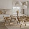 Buy Tulipa Table - Marble - 199 cm Marble 15419 in the United Kingdom