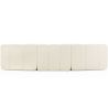 Buy Modular Sofa - Upholstered in Bouclé - 3 Modules  - Barkleyn White 61309 with a guarantee