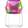 Buy Tropical Garden armchair - White Legs Multicolour 58537 - in the UK