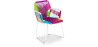 Buy Tropical Garden armchair - White Legs Multicolour 58537 in the United Kingdom