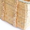 Buy Natural Fiber Basket with Handles - 25x12CM - Gretye Natural 61316 in the United Kingdom