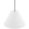Buy Hanging Ceiling Lamp with Beige Fabric Shade - Derila Black 61334 at MyFaktory