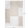 Buy Rug Large Contemporary Modern Design - Beige (290x200 cm) - Canra Beige 61357 home delivery