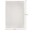 Buy Rug Large Contemporary Modern Design - Beige (290x200 cm) - Primara Beige 61371 in the United Kingdom