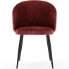 Buy Corduroy Upholstered Dining Chair - Imperial  Wine 61448 - in the UK