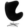 Buy Armchair with armrests - Fabric upholstery - Bold Black 13412 in the United Kingdom