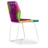 Buy Tropical Garden chair - White Legs Multicolour 58534 with a guarantee