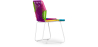 Buy Tropical Garden chair - White Legs Multicolour 58534 - in the UK
