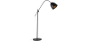Buy Floor Lamp BI 3 - Chrome Steel Black 16329 in the United Kingdom