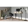 Buy Floor Lamp BI 3 - Chrome Steel Black 16329 with a guarantee
