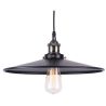 Buy Edison 162 Pendant Lamp – Aluminum Black 50860 - in the UK