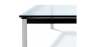Buy Glass Coffee Table SQUAR - 80cm Steel 13299 - prices