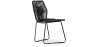 Buy Tropical Garden chair - Black Legs Black 58533 in the United Kingdom