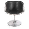 Buy Chair Aviator Brandy - Premium Leather Black 26717 - in the UK