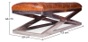 Buy Padded Bench Churchill Lounge - Premium Leather Light brown 48383 - prices