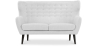 Buy 3-Seater Sofa Scandinavian Style - Thor Dark grey 58780 - in the UK