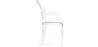 Buy Transparent Dining Chair - Armrest Design - Louis King Transparent 16461 with a guarantee