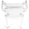 Buy Transparent Dining Chair - Armrest Design - Louis King Transparent 16461 - prices