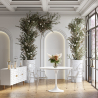 Buy Transparent Dining Chair - Armrest Design - Louis King Transparent 16461 in the United Kingdom