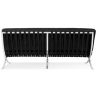 Buy City Sofa (3 seats) - Premium Leather Black 13266 home delivery