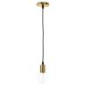 Buy Design hanging lamp - Edison Style Gold 58545 - in the UK