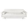 Buy Design Sofa Trendy (3 seats) - Faux Leather Black 13259 - in the UK