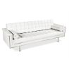 Buy Design Sofa Trendy (3 seats) - Faux Leather Black 13259 - prices
