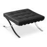 Buy City Ottoman - Premium Leather Black 58377 - in the UK