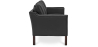 Buy Design Sofa 2213 (3 seats) - Premium Leather Black 13928 in the United Kingdom