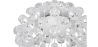 Buy Crystal Ceiling lamp 35cm Transparent 58433 at MyFaktory